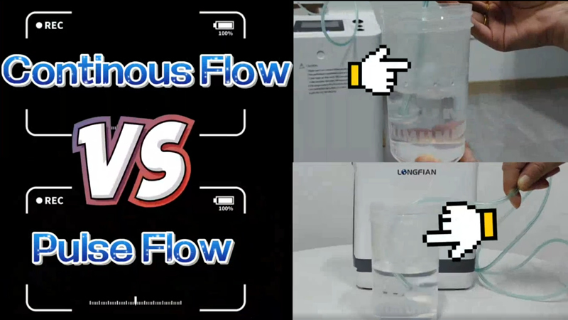 Comparison of Continuous Flow and Pulse Flow